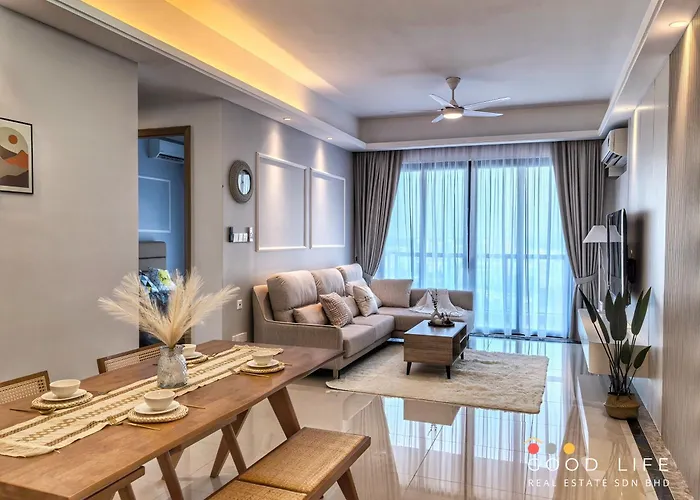 R&F Princess Cove 2, 3Br, Sea View, Jb Ciq, By Good Life Homestay