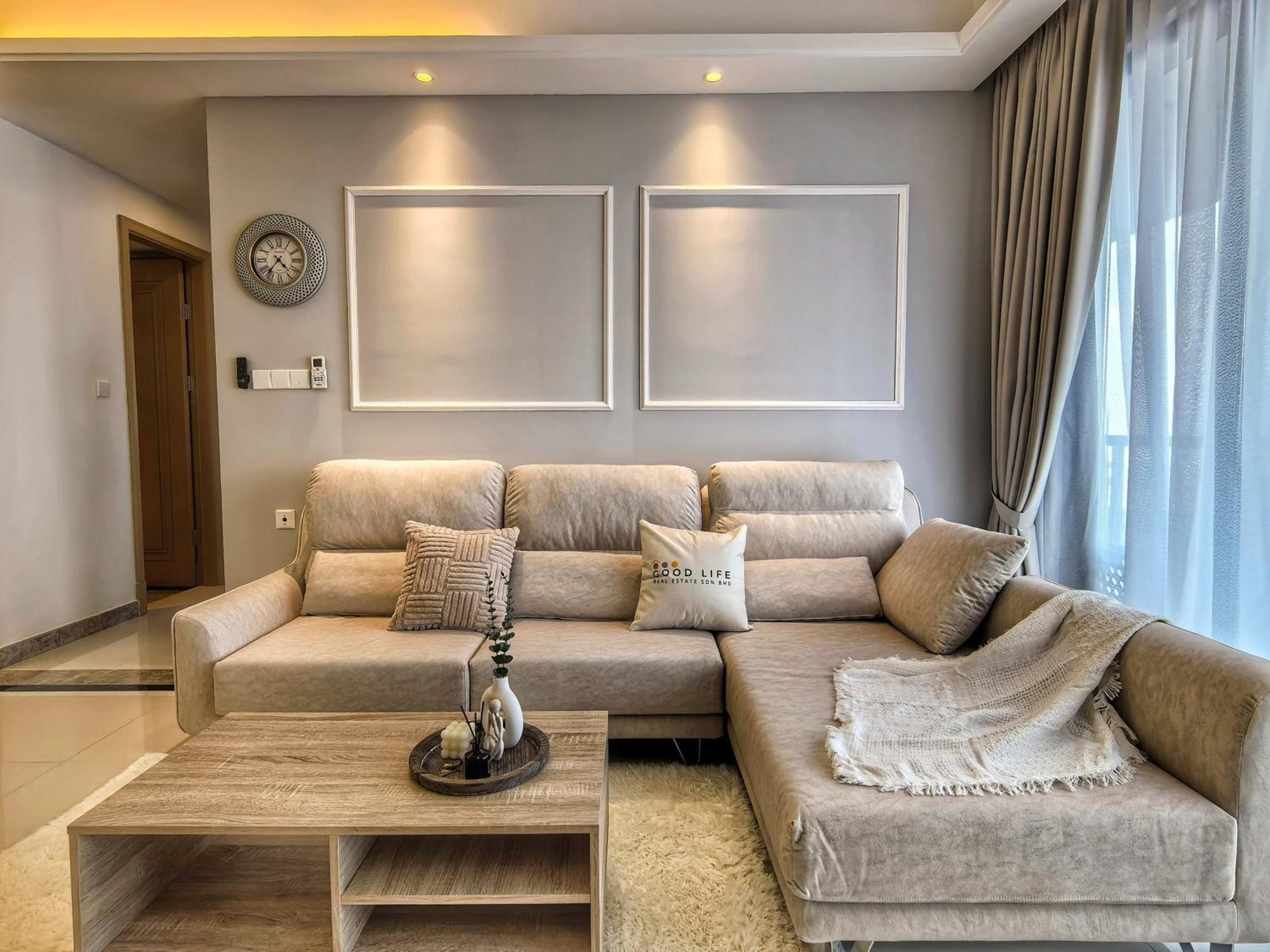 R&f Princess Cove 2, 3br, Sea View, Jb Ciq, By Good Life Pangsapuri Johor Bahru