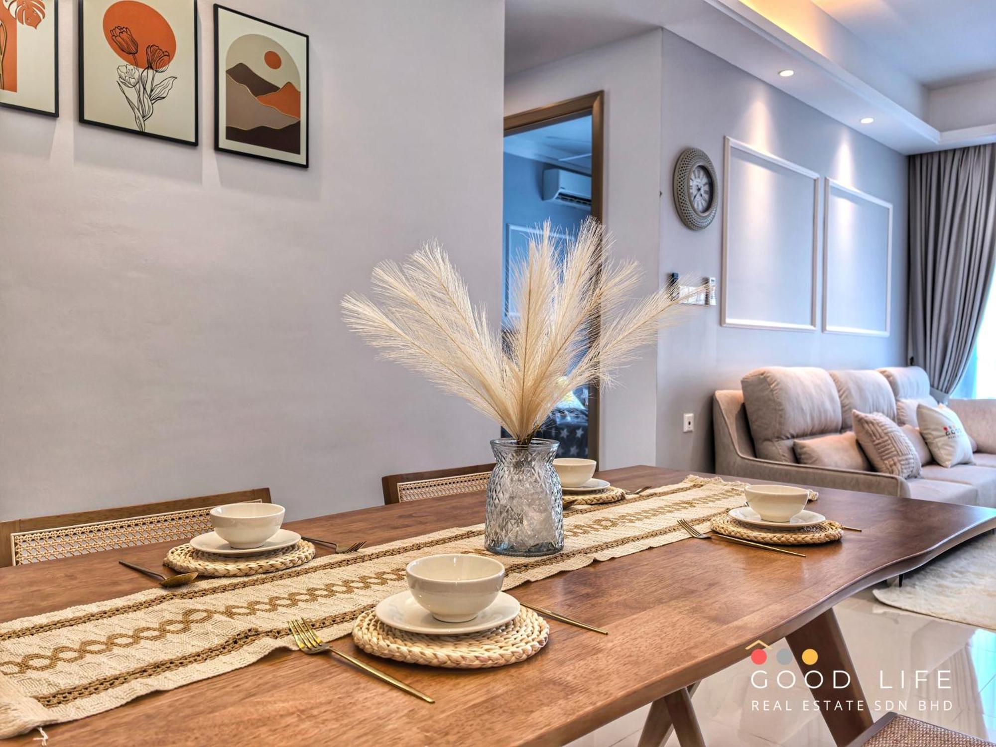 R&f Princess Cove 2, 3br, Sea View, Jb Ciq, By Good Life Pangsapuri *
